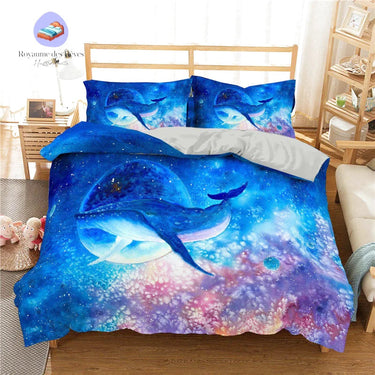 Housse de Couette Baleine Animaux